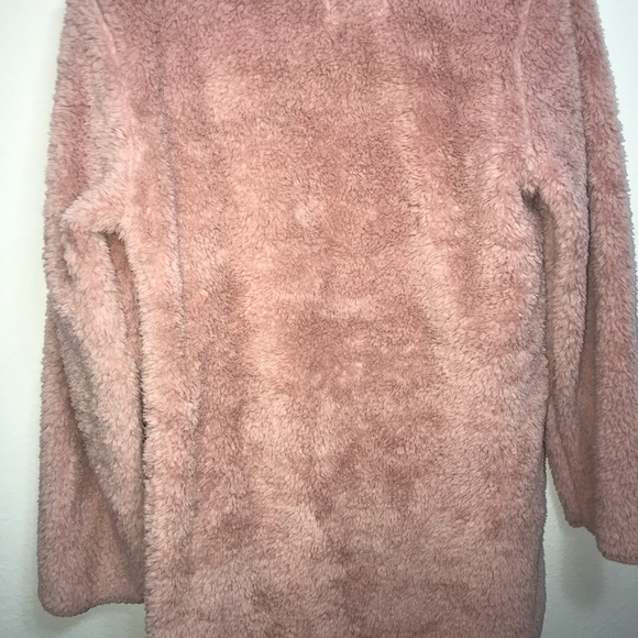 NWT Nordstrom Cozy Teddy Wrap Sherpa Coat - Picture 7 of 7